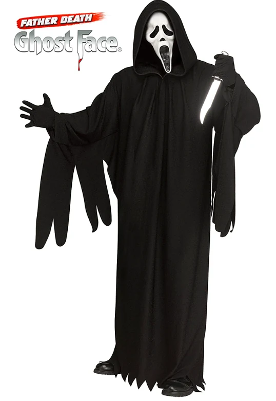 Deluxe Ghostface kostume - 30 års jubilæum