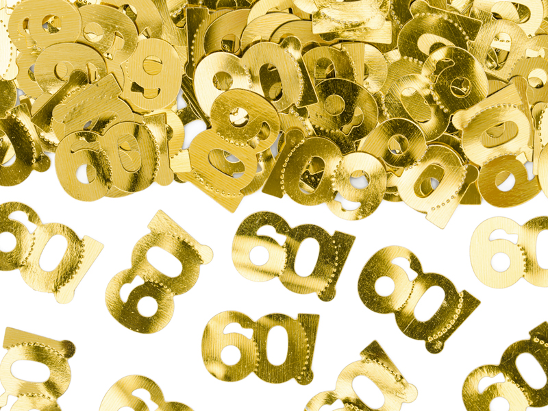 Guld Konfetti, Tal 60, 15G