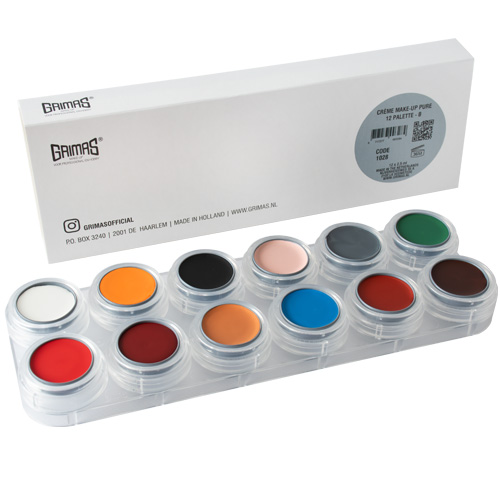 Creme Make-up palette - multifarvet