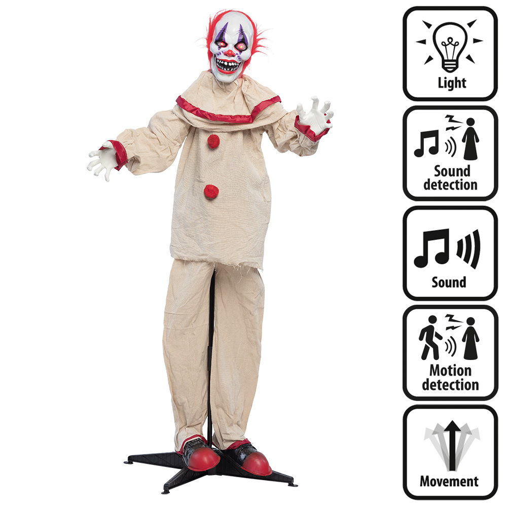 Halloween Figur - Animeret Dræberklovn