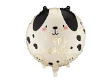 Folieballon Hund "Happy Birthday"
