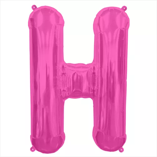 Pink Folie Bogstav "H"
