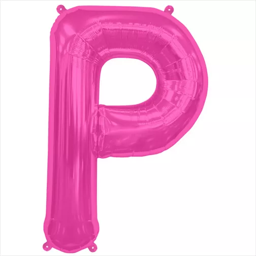 Pink Folie Bogstav "P"