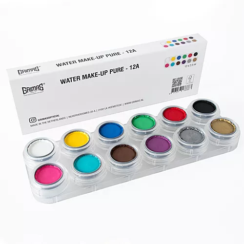 Grimas Water Make-up Palette, 12A