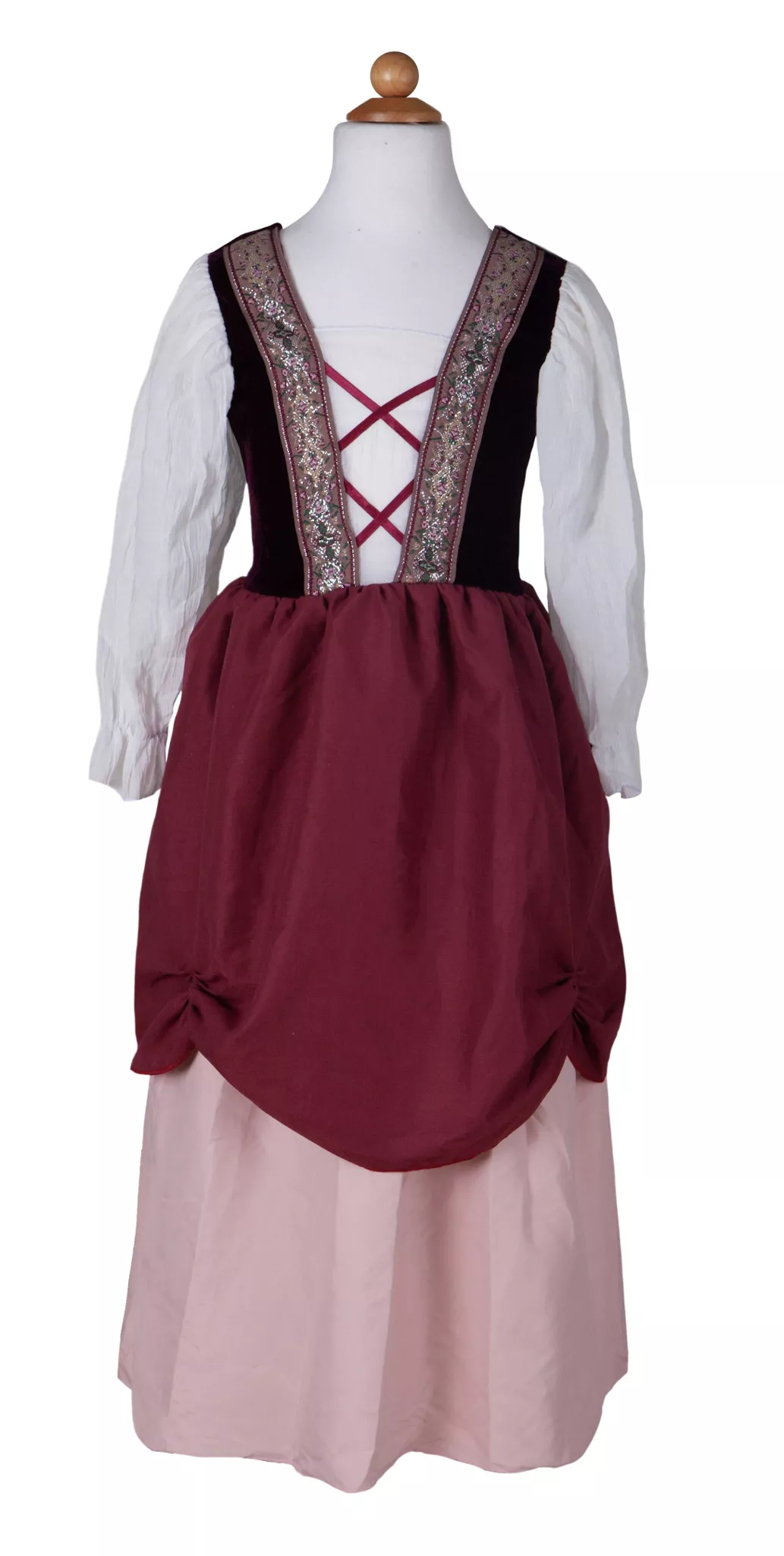 Pretty in Pink Middelalder Luksus Prinsesse Kjole